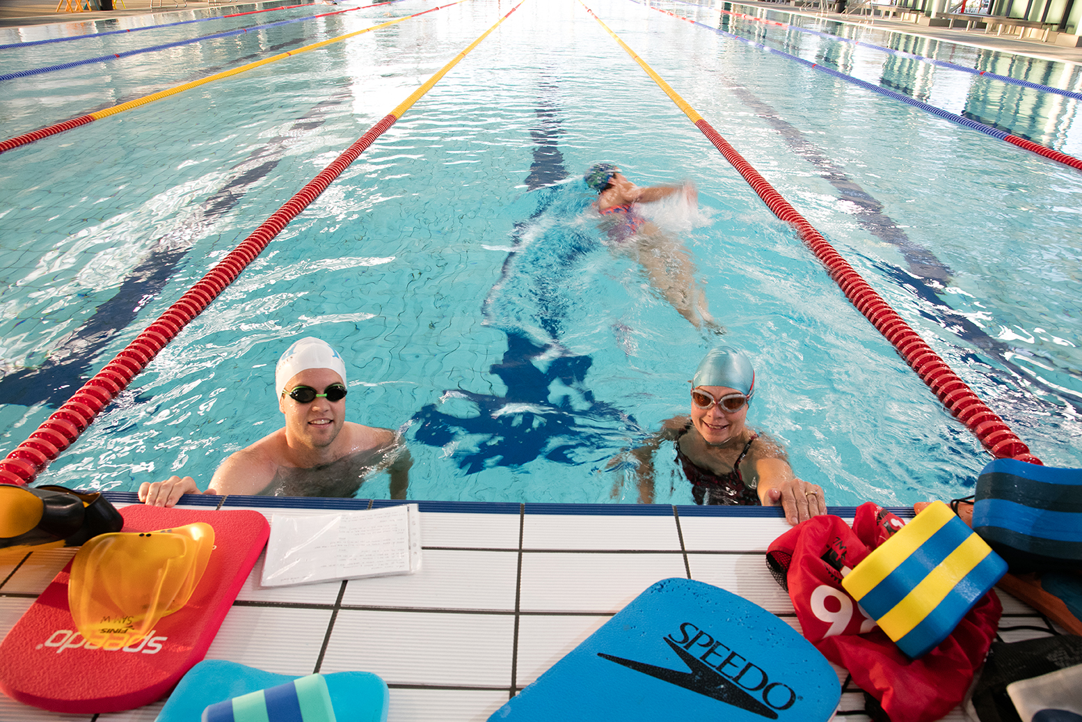 50m deep pool