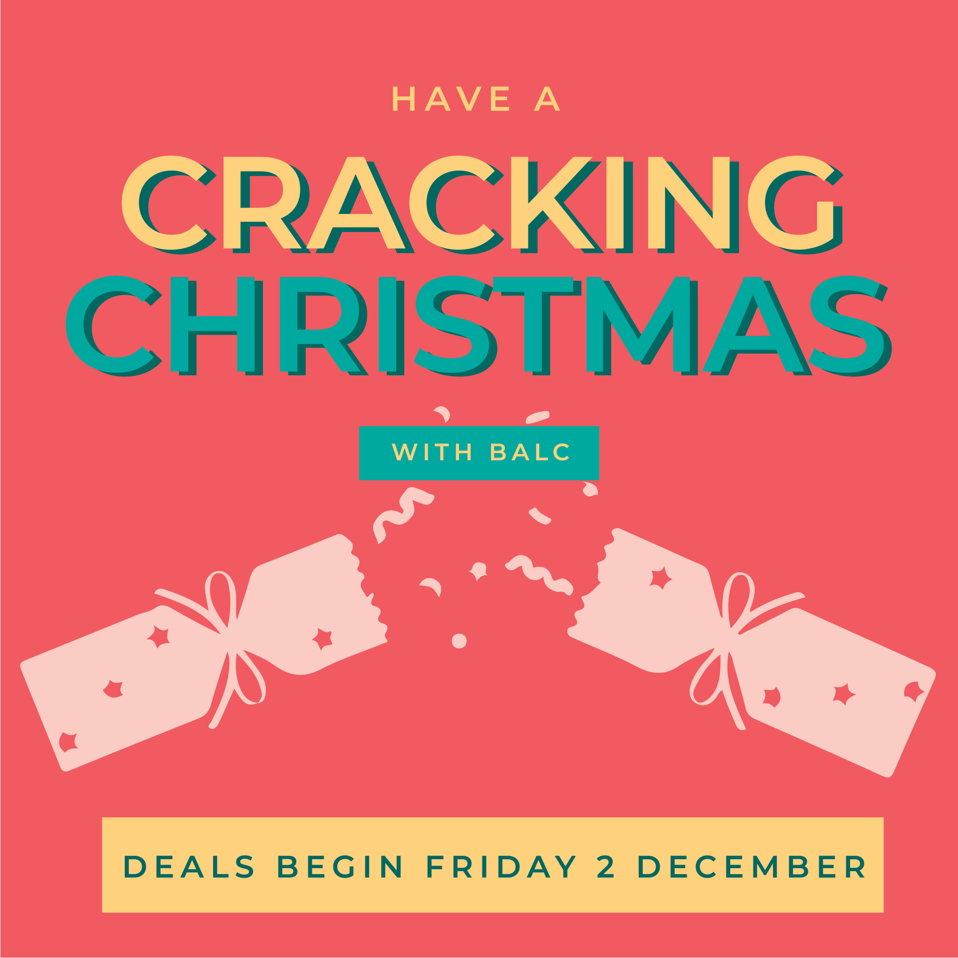 Have a ‘Cracking Christmas’ with BALC Have a ‘Cracking Christmas’ with BALC